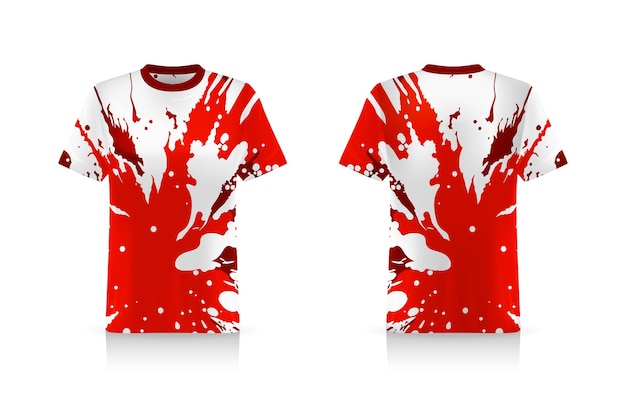 Vettore specificazione soccer sport mockup esports gaming t shirt jersey modello mock up uniforme vettore