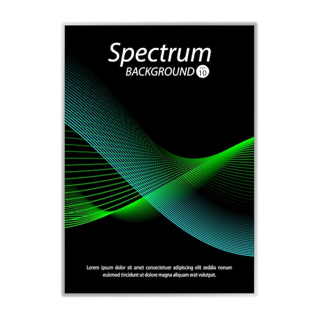 Spectrum Flyer Background