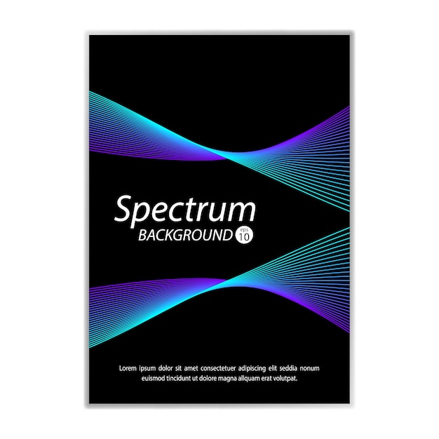 Spectrum Flyer Background