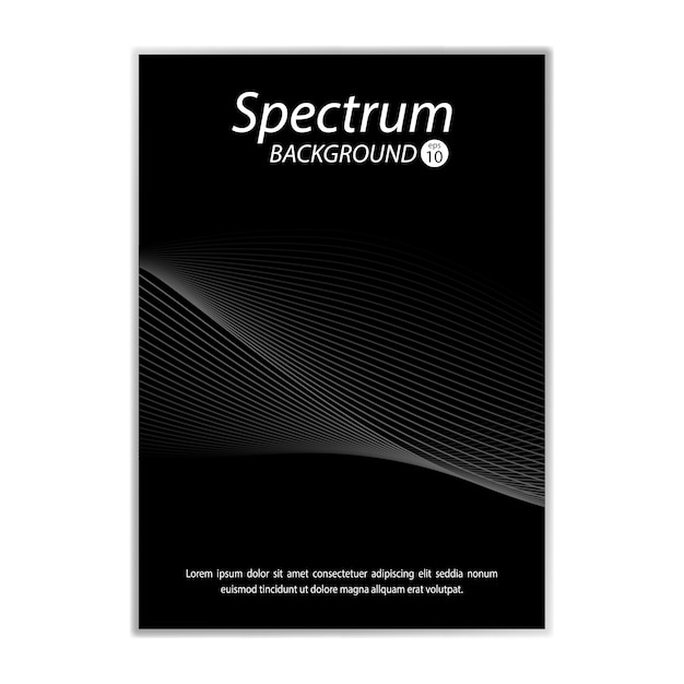 Spectrum Flyer Background