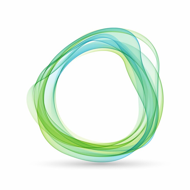 Vector spectrum wave color abstract transparent flow of wavy colored lines