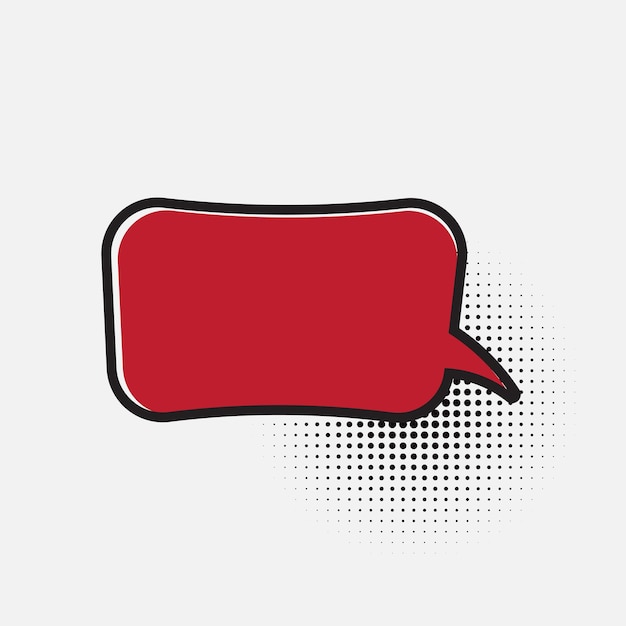 speech balloon sticker