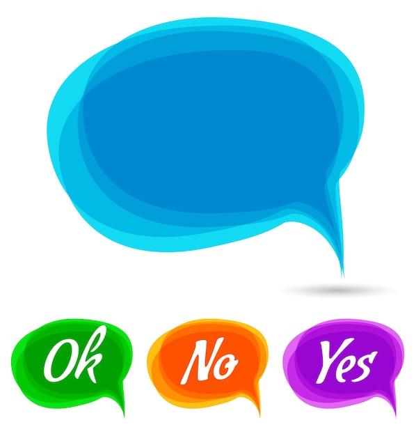 Speech bubble communication