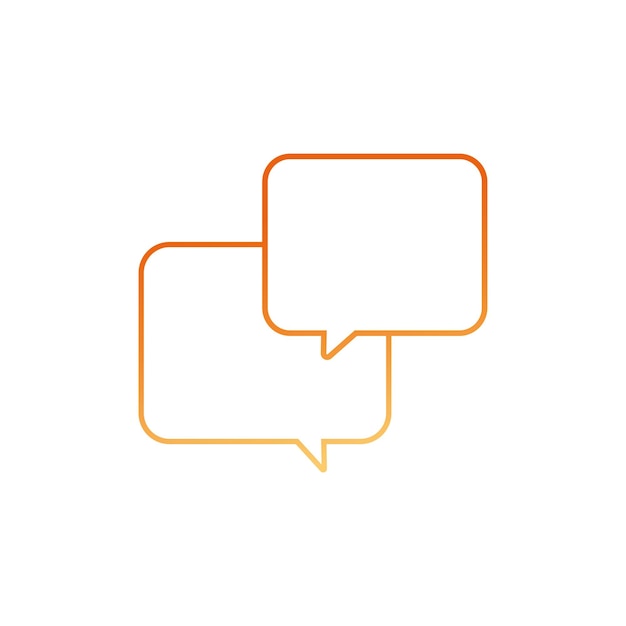 speech bubble message icon