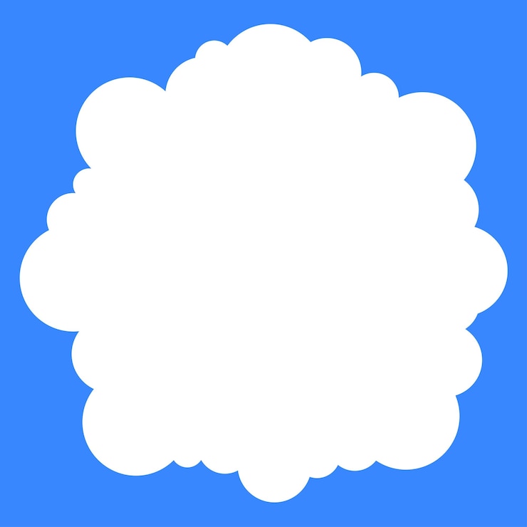 Vector speech bubble pack in various shape