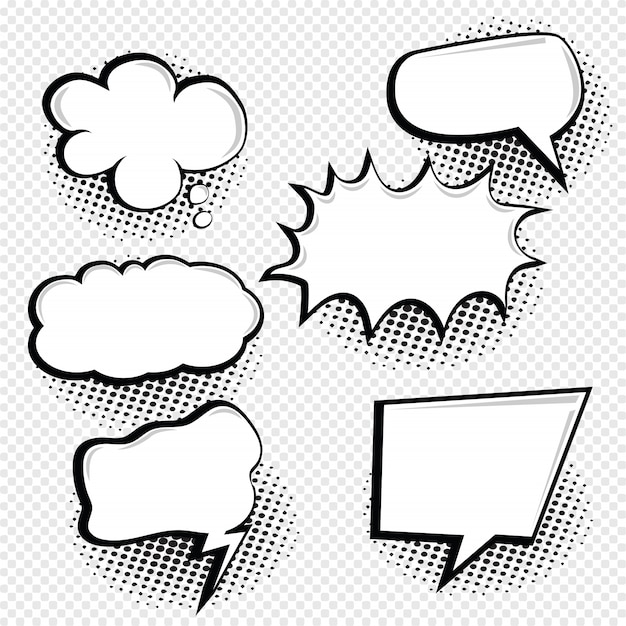 Vector speech bubble