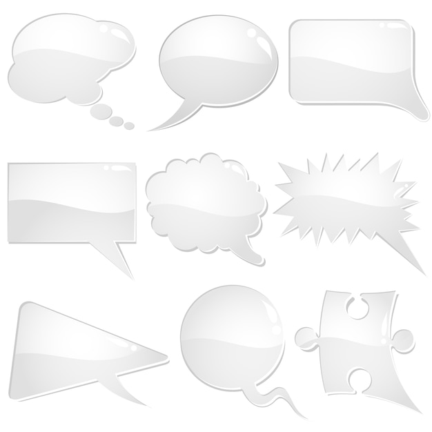 Speech bubbles