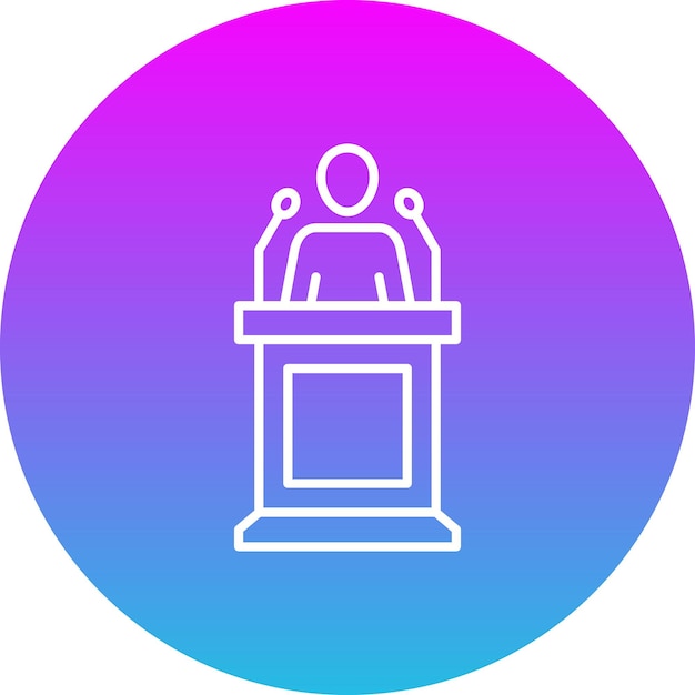 Vector speech icon