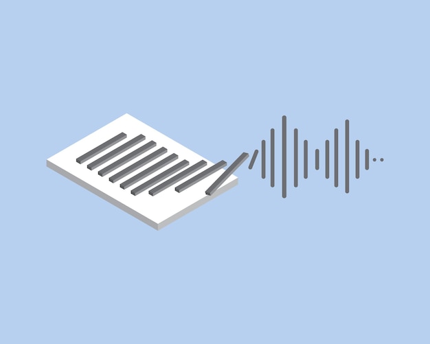 Vector speech synthesis or convert text to speech or natural sounding audio technology