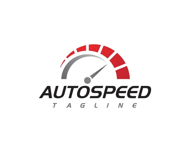 Speed Auto car Logo Template