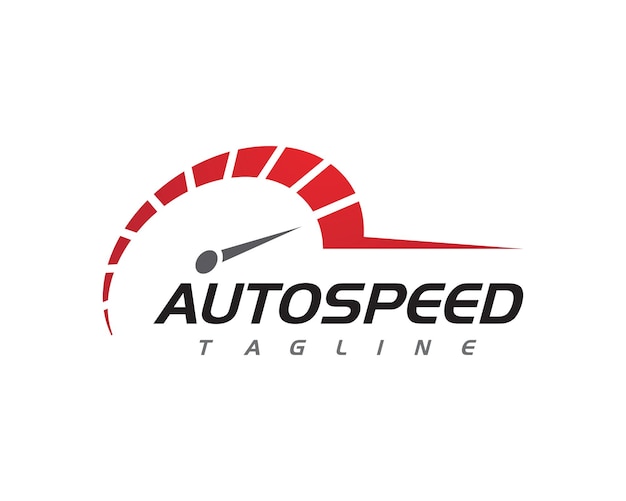 Speed Auto car Logo Template