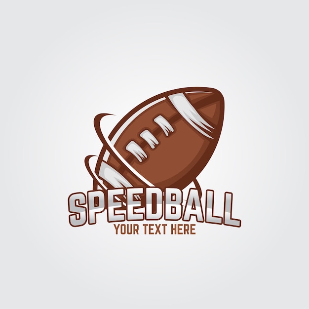 スピード野球eスポーツロゴデザインプレミアムゲームベクトル