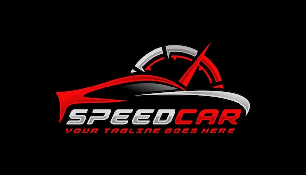 Speed car logo