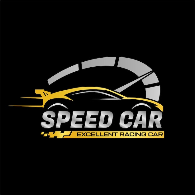 Speed car logo