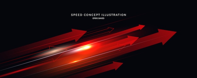 Illustrazione di velocità, sfondo veloce