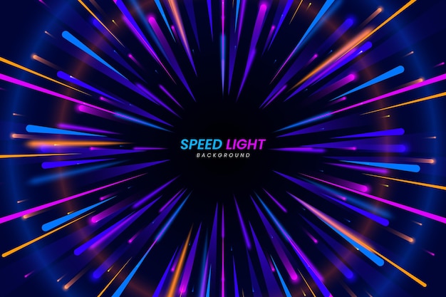 Speed lights background