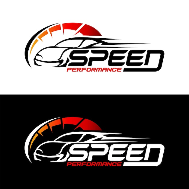 Speed Logo Design Vector illustration