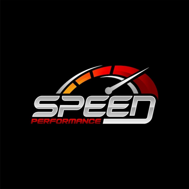 Speed Logo Design Vector illustration