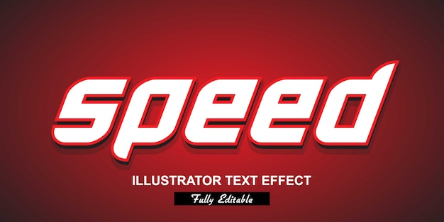 Speed Text Effect