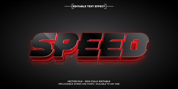 Speed Text Effect