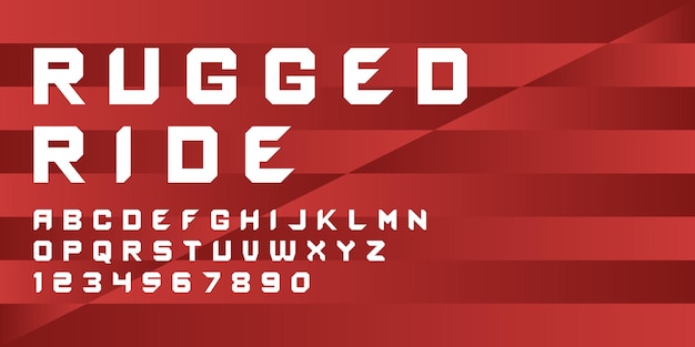 Speeding Up with Modern Racing Font