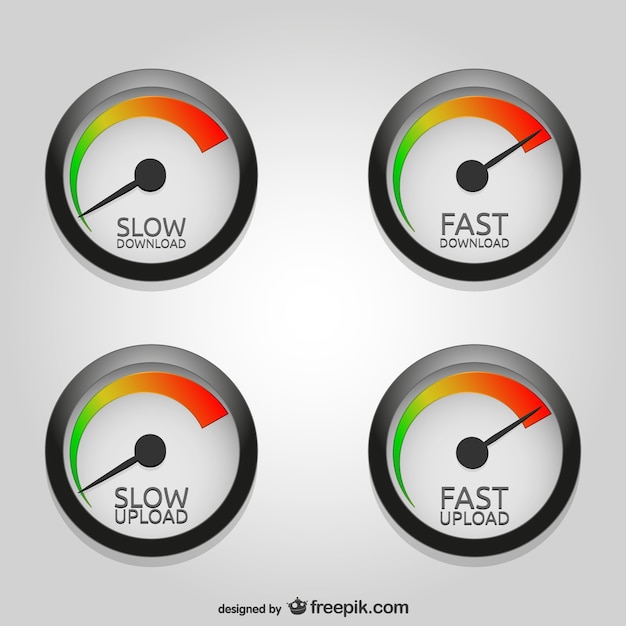 Vector speedometer collection