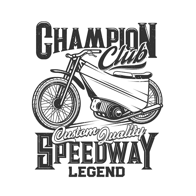 Speedway, motorcycle bike races, motorbike sport club