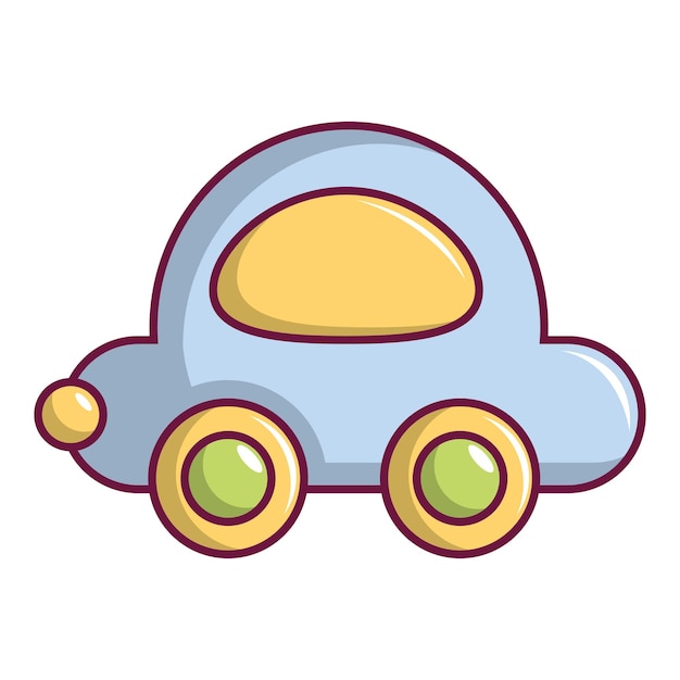 Speelgoedauto pictogram Cartoon illustratie van speelgoedauto vector pictogram voor webdesign