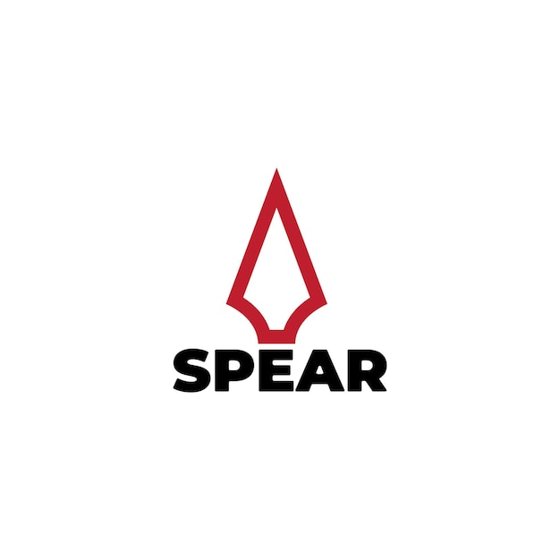 speer logo pictogram bewerkbare voorraad ontwerp