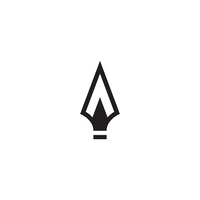 Vector speer logo pictogram ontwerp vector voor meervoudig gebruik