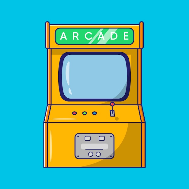 Vector spel arcade