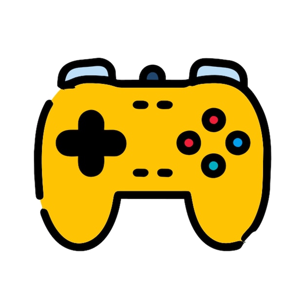 spel icoon gebroken lijn