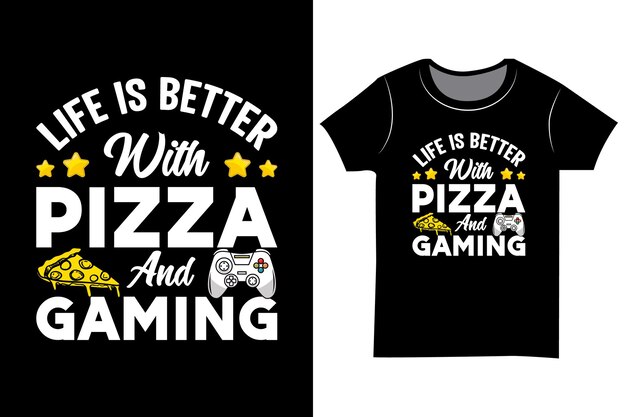 Spel vintage verjaardag T-shirt. Game Control Level UP-shirt.