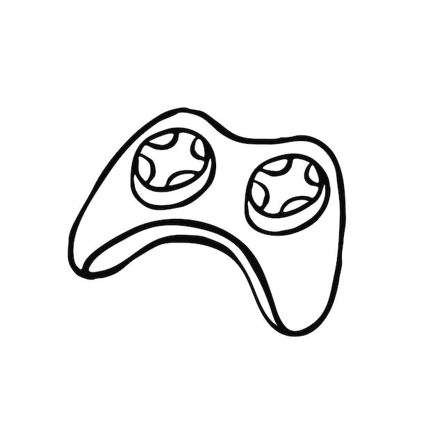 Speljoystick lineair zwart