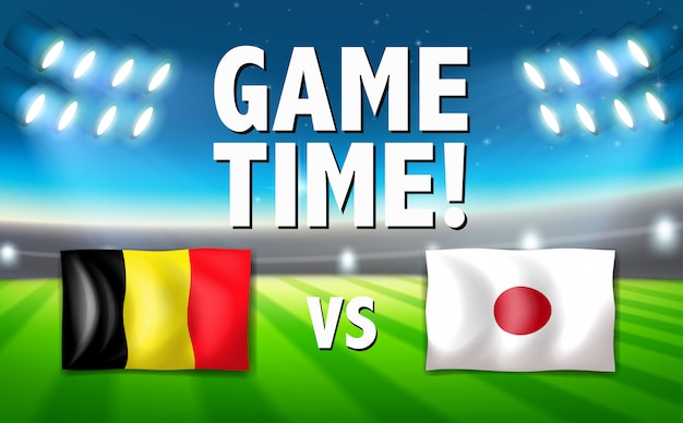 Speltijd belgië versus japan