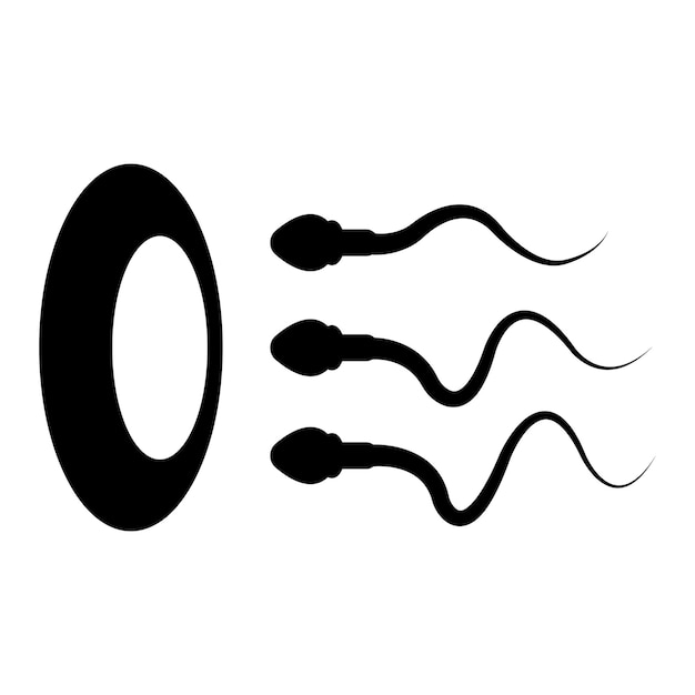 精子細胞圖像向量圖案設計模板