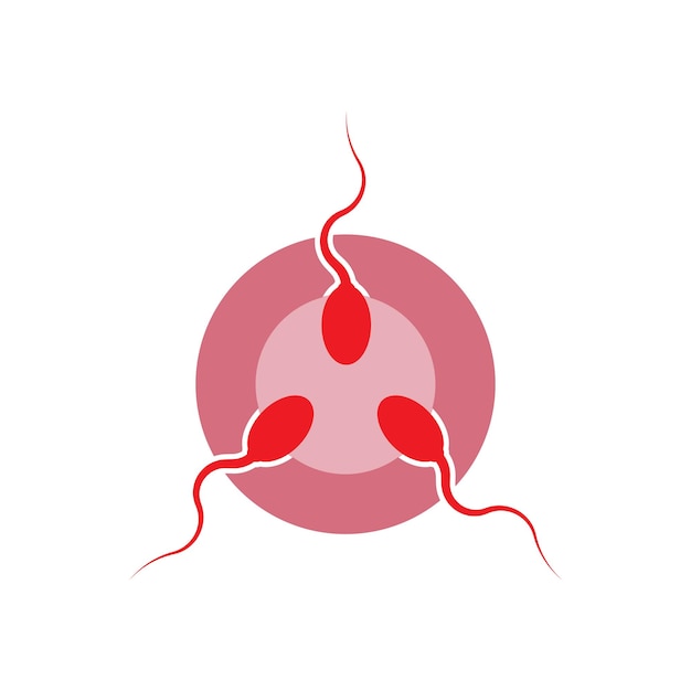 Vector sperm icon