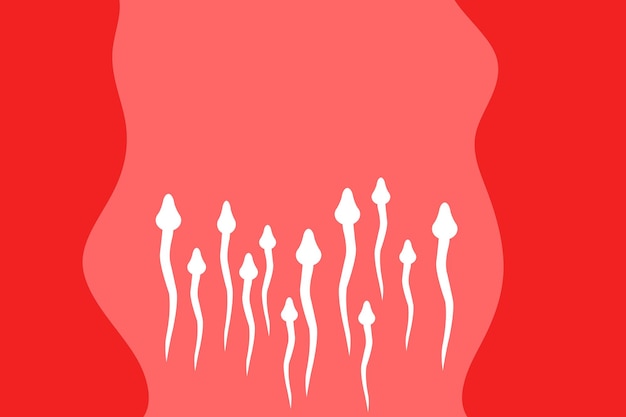 Sperm vector illustration