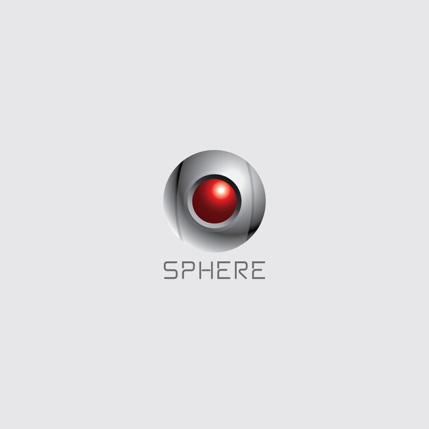 sphere theme logo template