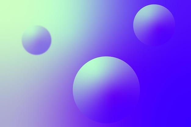 Vector spherical gradient background