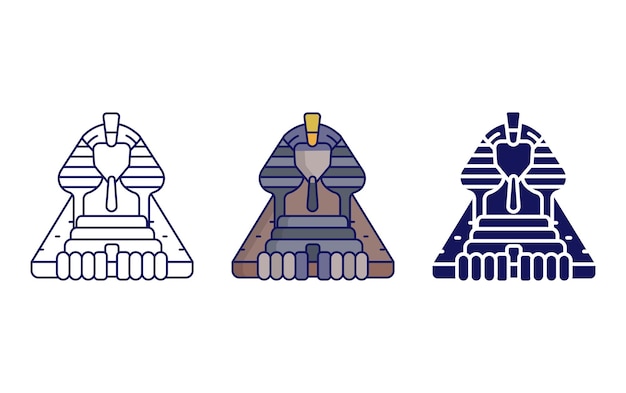 Sphinx vector icon