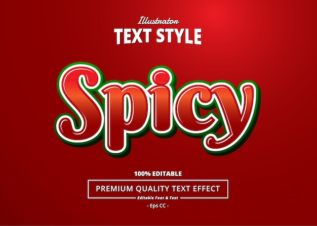 SPICY Text Effect