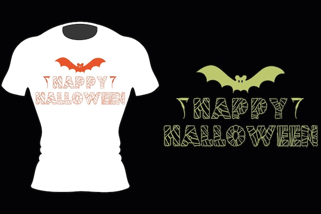 Spider Happy Halloween T-shirtontwerp