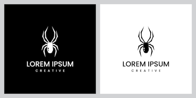 Ispirazione per il design del logo spider