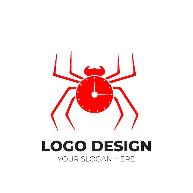 Spider logo design