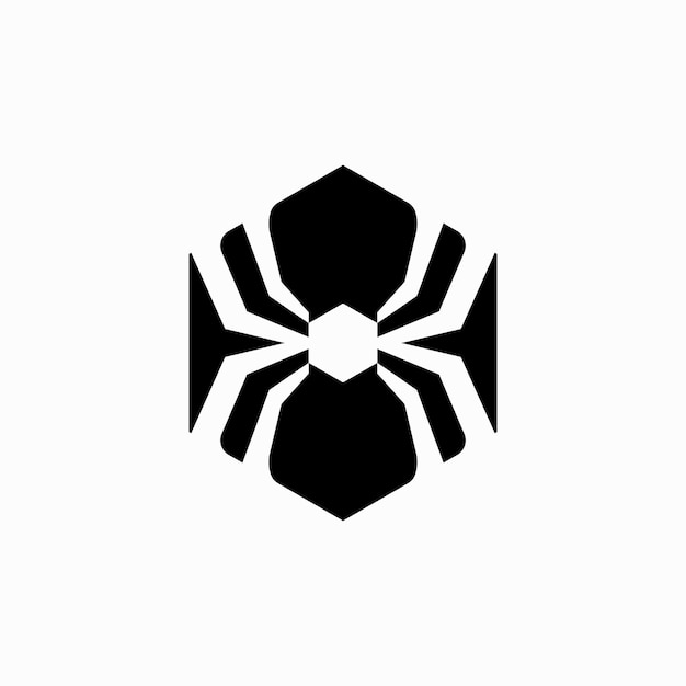 Vector spider logo template vector and icon