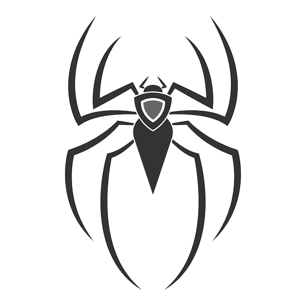 Spider logo vector