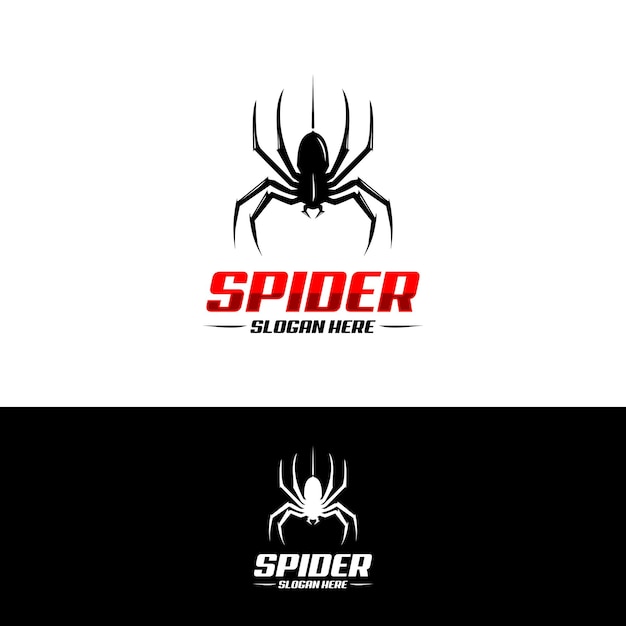 Spider-logo voor een webbedrijf