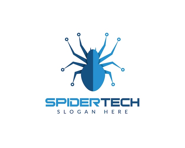 Spider Tech-logopictogram voor merk