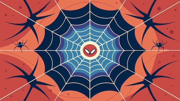 A spider web can serve as a barrier blocking us from seeing things clearly in the same way our